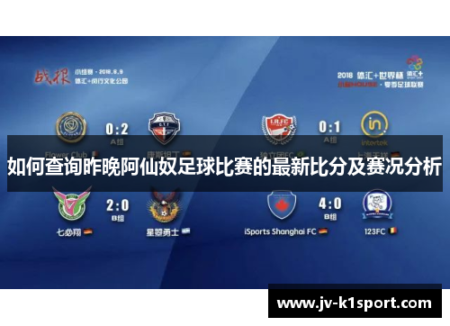 如何查询昨晚阿仙奴足球比赛的最新比分及赛况分析